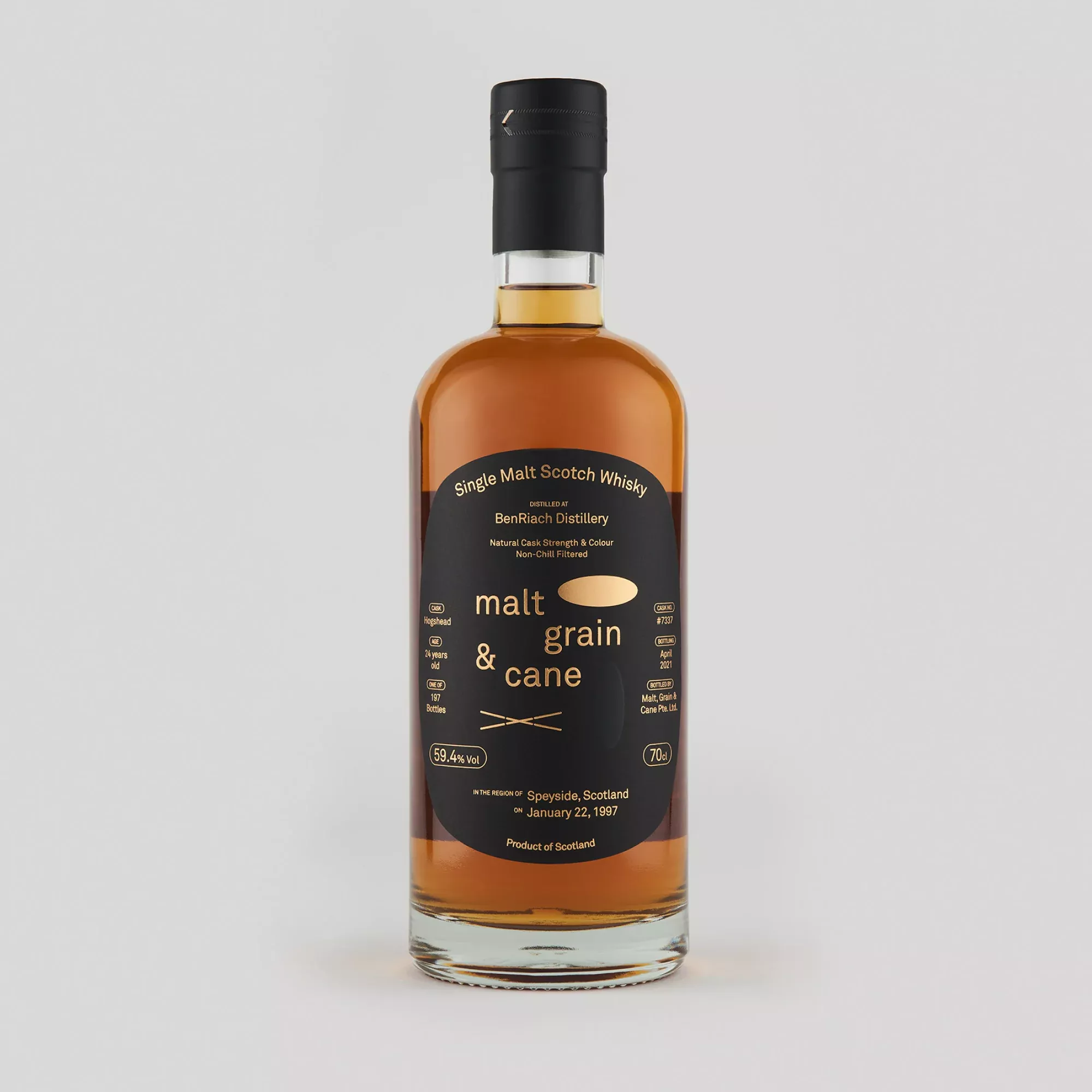 001: BenRiach 1997, 24 Years, 59.4%