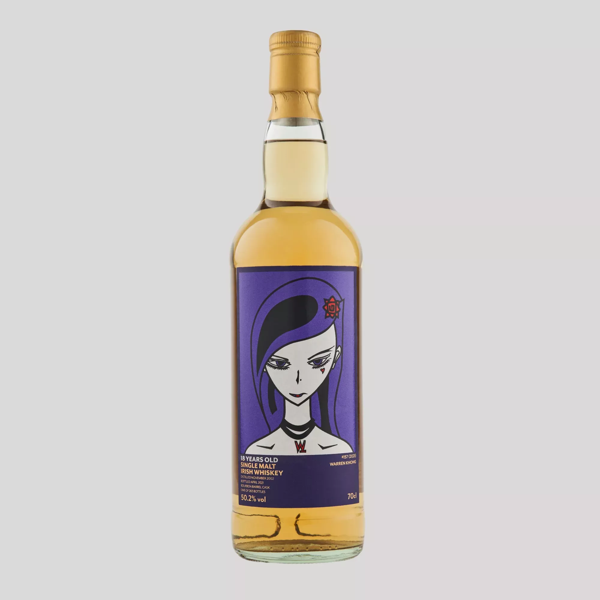 008: Saudade 我紫在乎你 - Irish Whiskey 2002, 18 Years, 50.2%