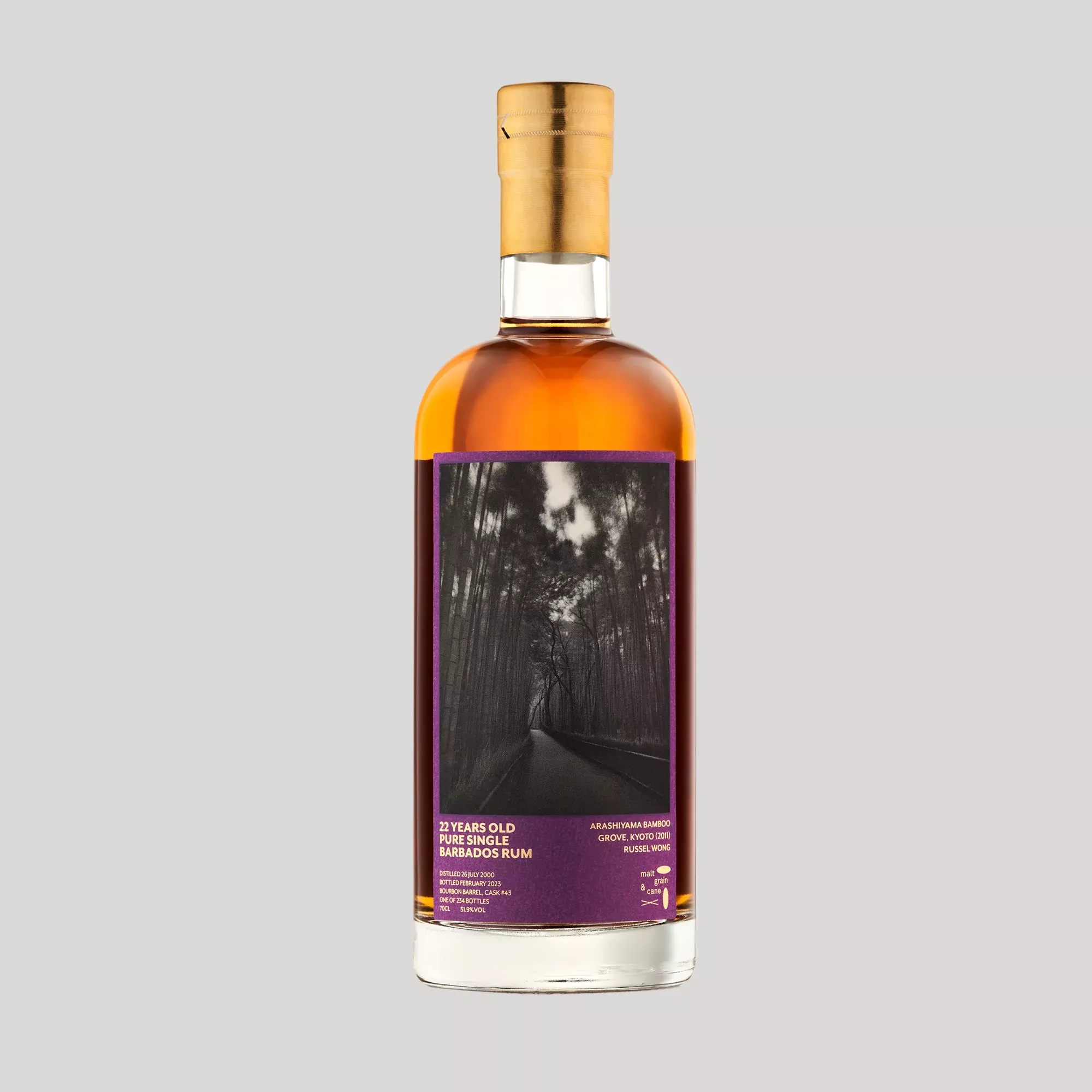 015: Barbados 2000 Rum (undisclosed Mount Gay Distillery), 22 Years, 51.9%