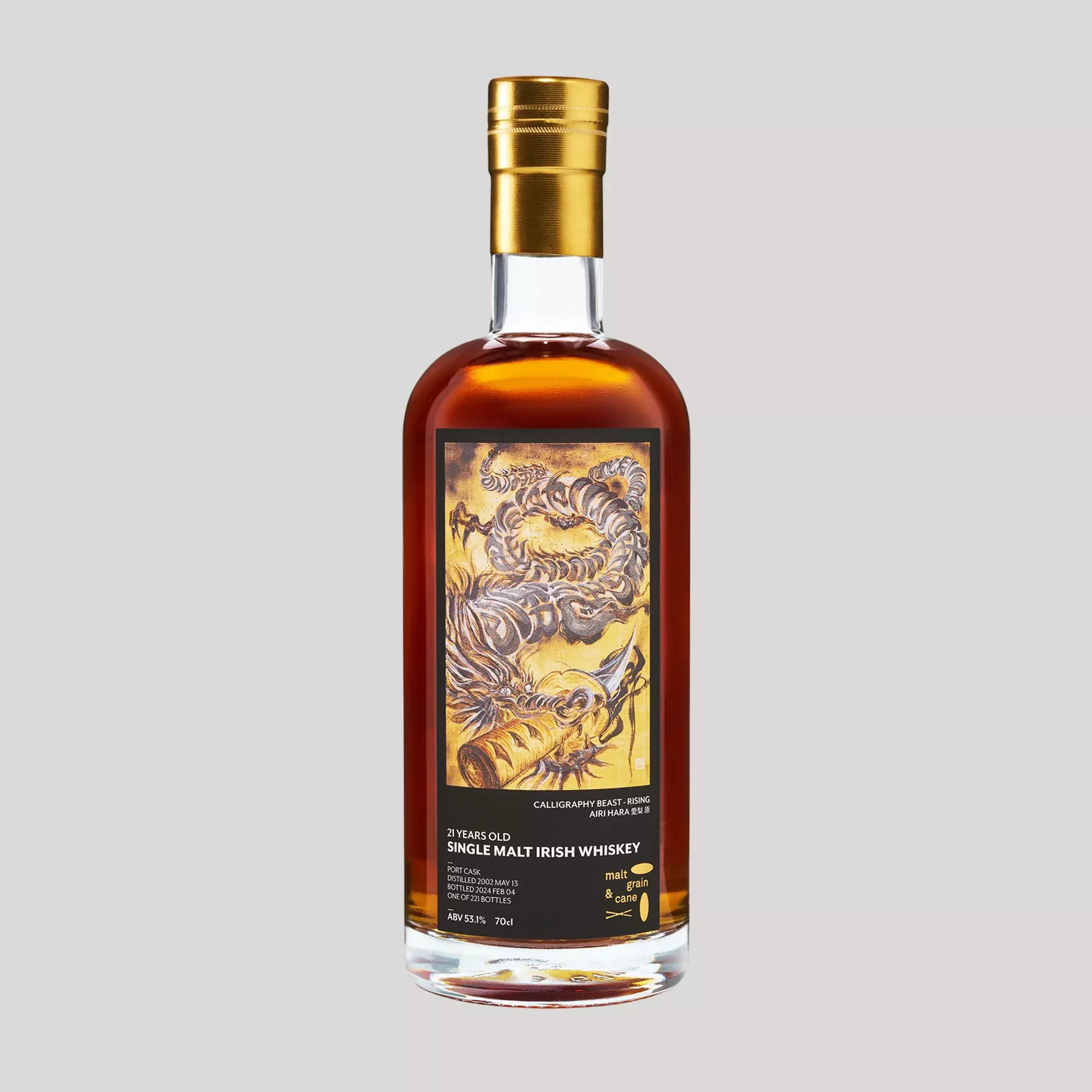 018: Irish 2002, 53.1 %, 21 YO, Port Cask