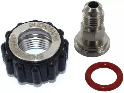 1/4″ MFL QUICKCONNECTOR™ 1/2″FPT to 1/4″ MFL for all Swivel Nut Quick Disconnect Corny Keg Beer and Gas Line Homebrew Applications