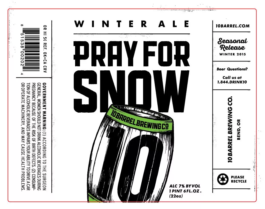 10-barrel-pray-snow-22oz 10 Barrel Pray for Snow 22oz