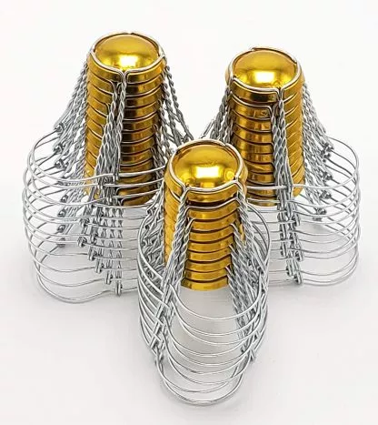 100 Belgian Beer Bottle Wire Hoods Muselet Mechanical Seals
