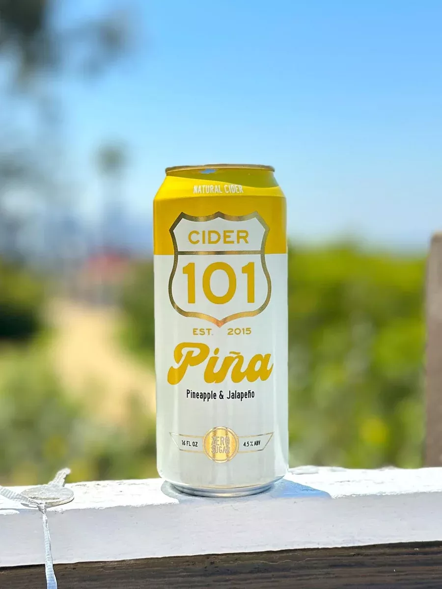 101 Cider House Piña Cider - 16oz can