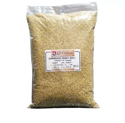10LB Gambrinus Canadian HONEY MALT 22L Brumalt Whole Grain