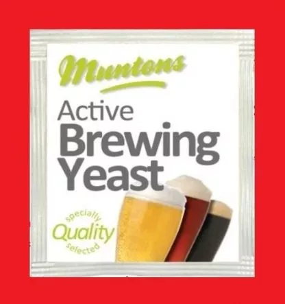 10PK BEER YEAST Muntons Ale Yeast – Standard All Purpose Brewers Yeast for English Ale