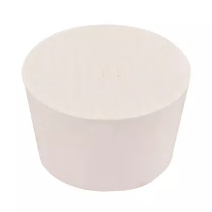 #11 SOLID RUBBER STOPPER 20mm TOP 16mm BOTTOM from Vintage Shop