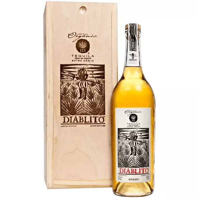 123-organic-tequila-diablito-extra-anejo 123 Organic Tequila Diablito Extra Anejo