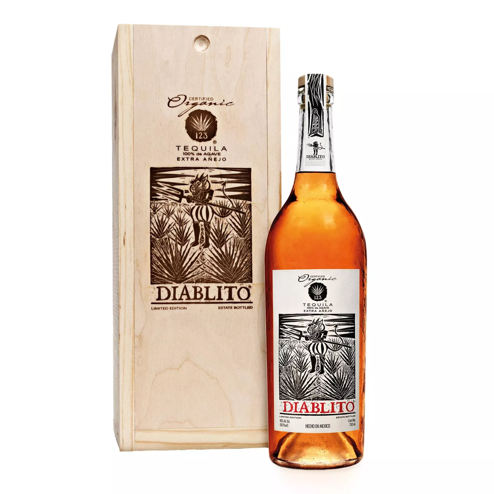 123-tequila-extra-anejo-diablito 123 Tequila Extra Anejo Diablito