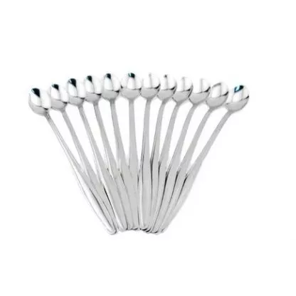 12pk-demitasse-bistro-expresso-spoons-12-piece-set-4-metal-caff-espresso-coffee- 12PK Demitasse BISTRO EXPRESSO SPOONS 12 Piece Set 4″ Metal Caffè Espresso coffee spoon