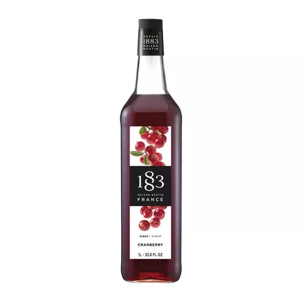 1883 Cranberry Syrup 1 ltr