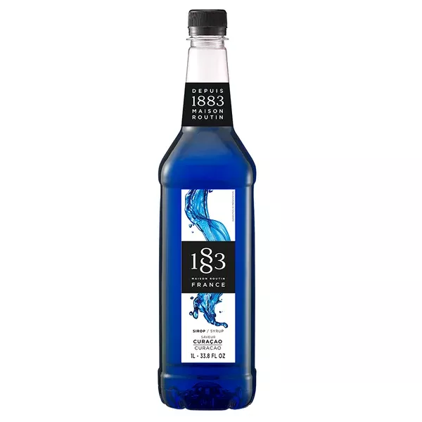 1883 Curacao Syrup PET 1 ltr