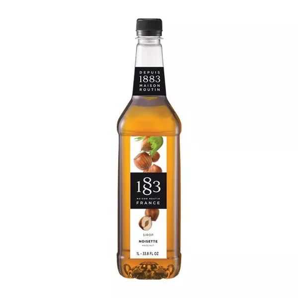 1883 Hazelnut Syrup PET 1 ltr