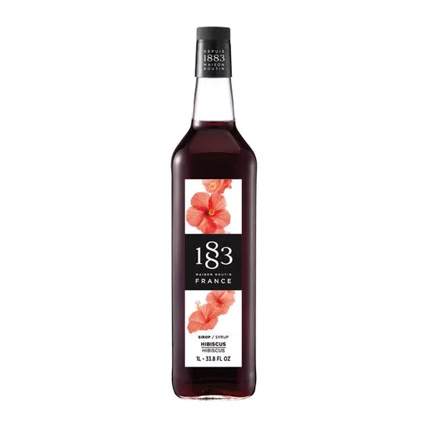 1883 Hibiscus Syrup 1 ltr