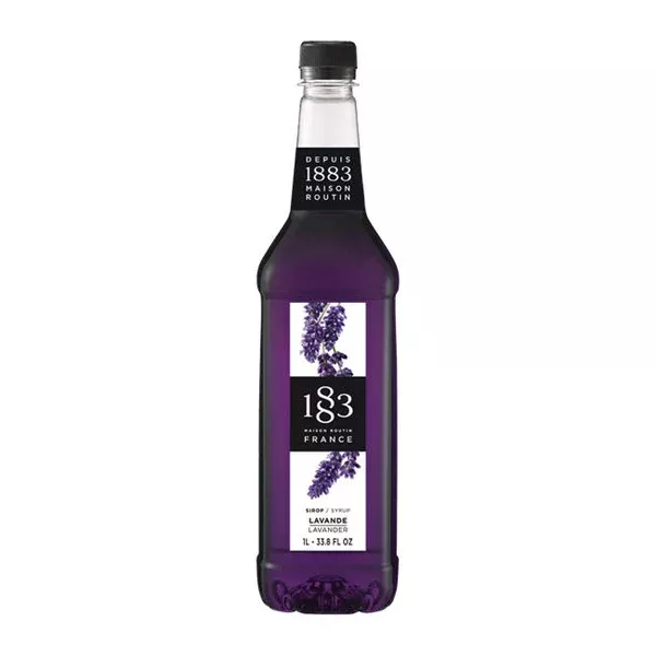 1883 Lavender Syrup PET 1 ltr