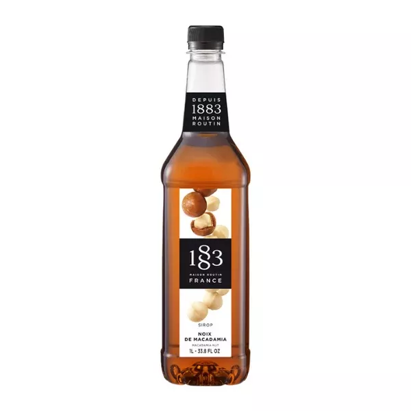1883 Macadamia Nut Syrup PET 1 ltr