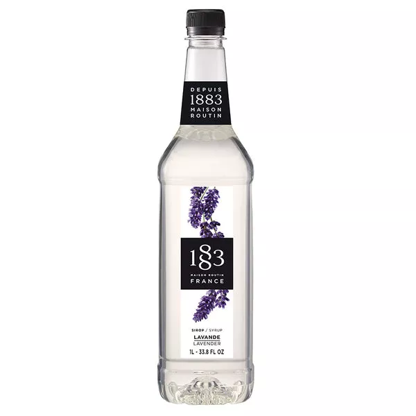 1883 Natural Lavender Syrup PET 1 ltr