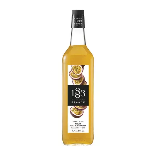 1883 Passion Fruit Syrup 1 ltr