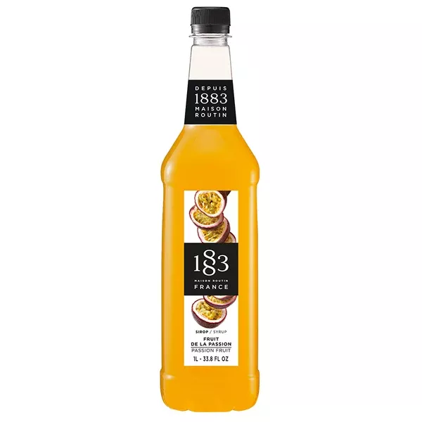 1883 Passion Fruit Syrup PET 1 ltr