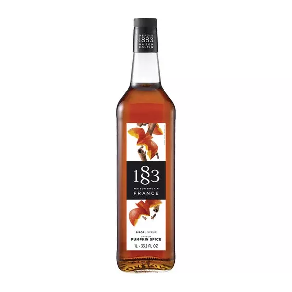 1883 Pumpkin Spice Syrup 1 ltr