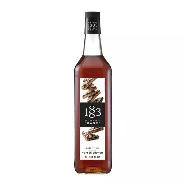 1883 Toffee Crunch Syrup 1 ltr