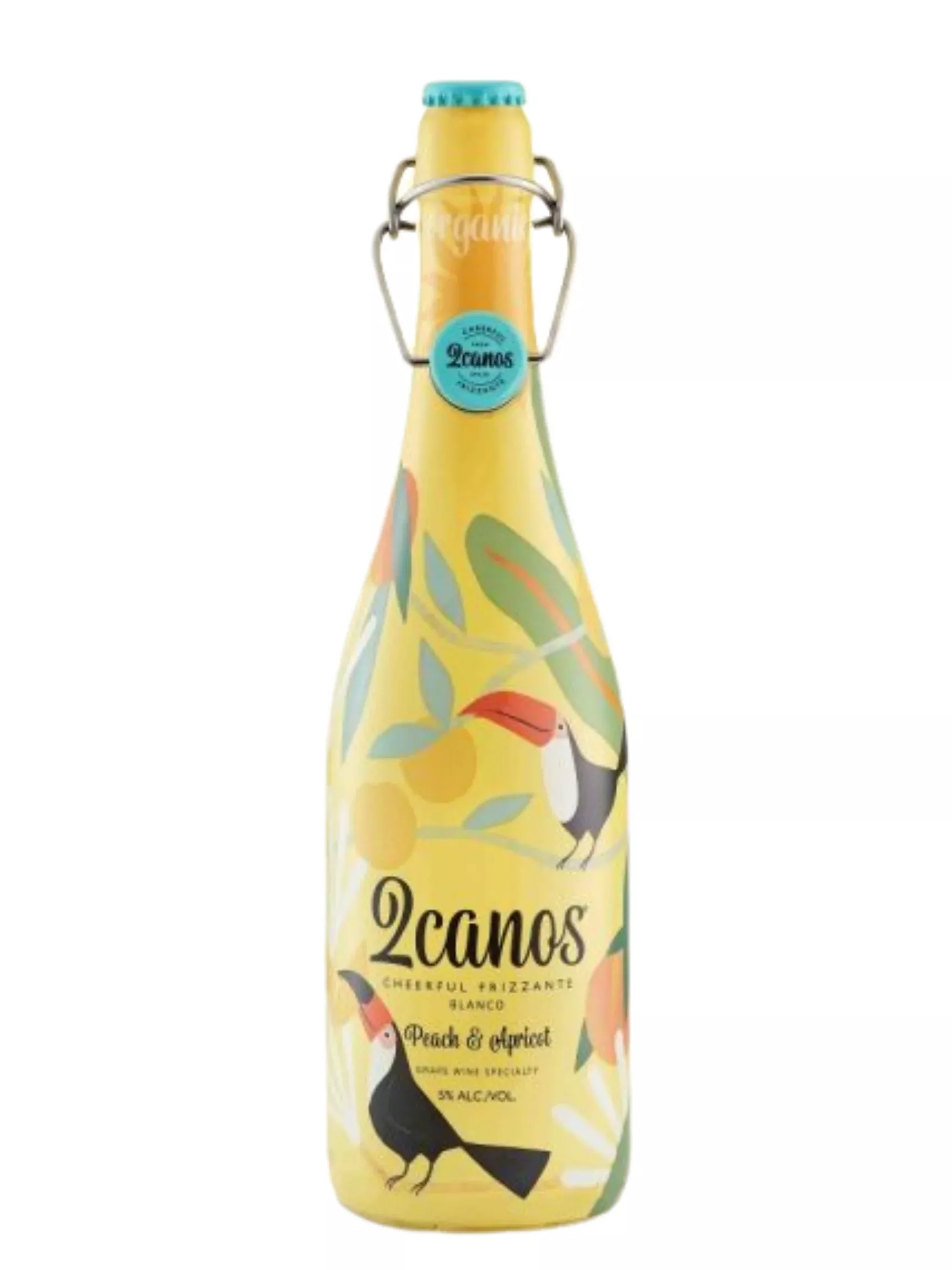 2-canos-cheerful-frizzante-blanco-peach-apricot-flavor-spain-750ml 2 CANOS CHEERFUL FRIZZANTE BLANCO PEACH APRICOT FLAVOR SPAIN 750ML