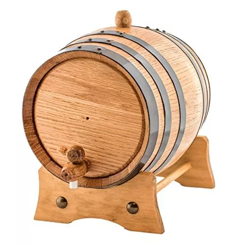 2-liters-american-oak-aging-whiskey-barrel-handcrafted-using-american-white-oak- 2 Liters American Oak Aging Whiskey Barrel | Handcrafted using American White Oak | Age your own Whiskey, Beer, Wine, Bourbon, Tequila, Hot Sauce & More
