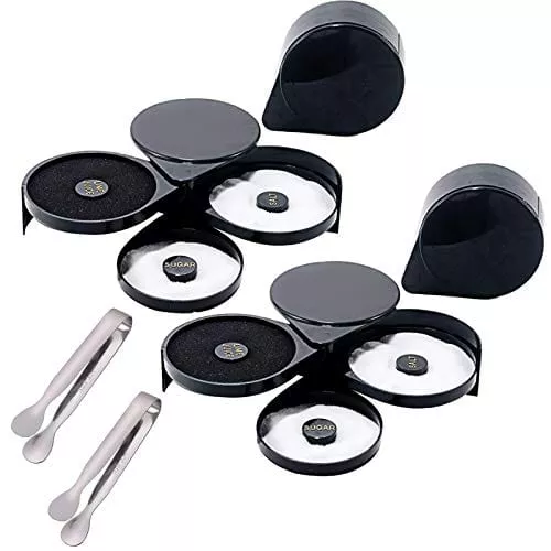 2-sets-bar-glass-rimmers-salters-ice-cube-clips-margarita-cocktail-bartender-too 2 Sets Bar Glass Rimmers Salters and Ice Cube Clips for Margarita Cocktail Bartender Tool Party