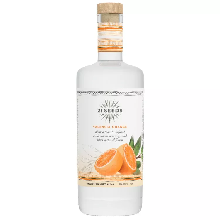 21-seeds-valencia-orange-infused-blanco-tequila-70-w-popsicle-kit-750ml 21 Seeds Valencia Orange Infused Blanco Tequila 70 W/ Popsicle Kit 750Ml
