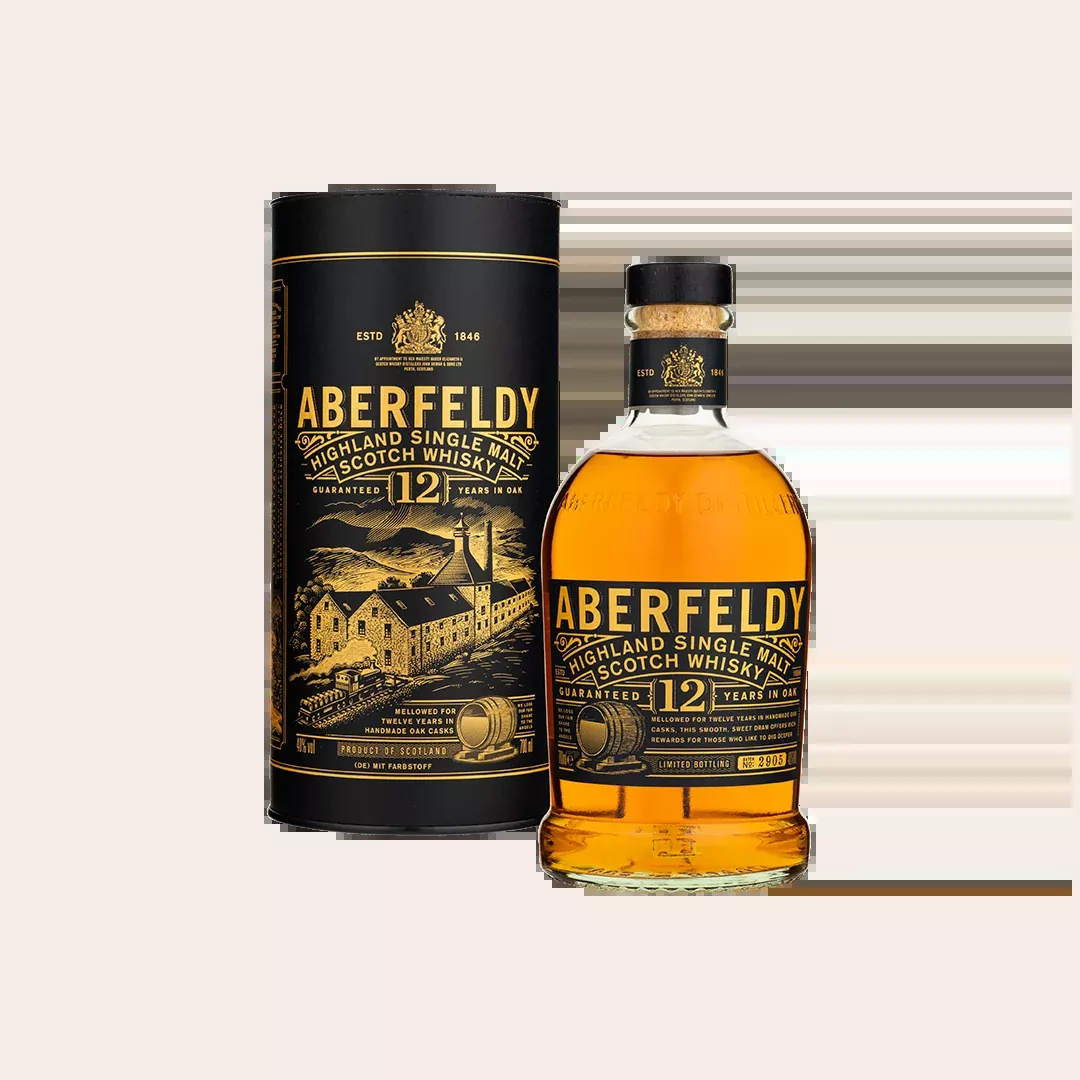 Aberfeldy 12 Year Old Single Malt Scotch Whisky