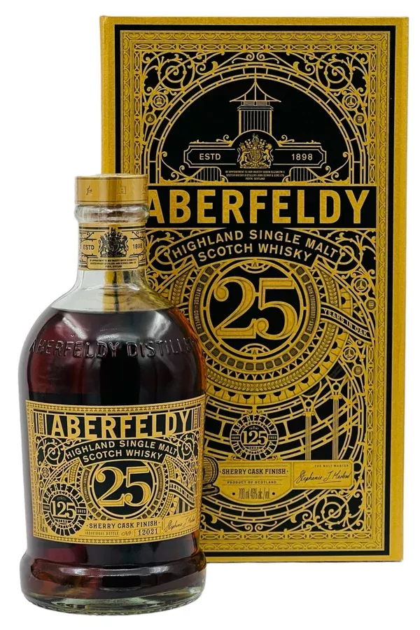 aberfeldy-25-year-old-125th-anniversary-sherry-cask-single-malt-scotch-whisky-70 Aberfeldy 25 Year Old 125th Anniversary Sherry Cask Single Malt Scotch Whisky 700ml