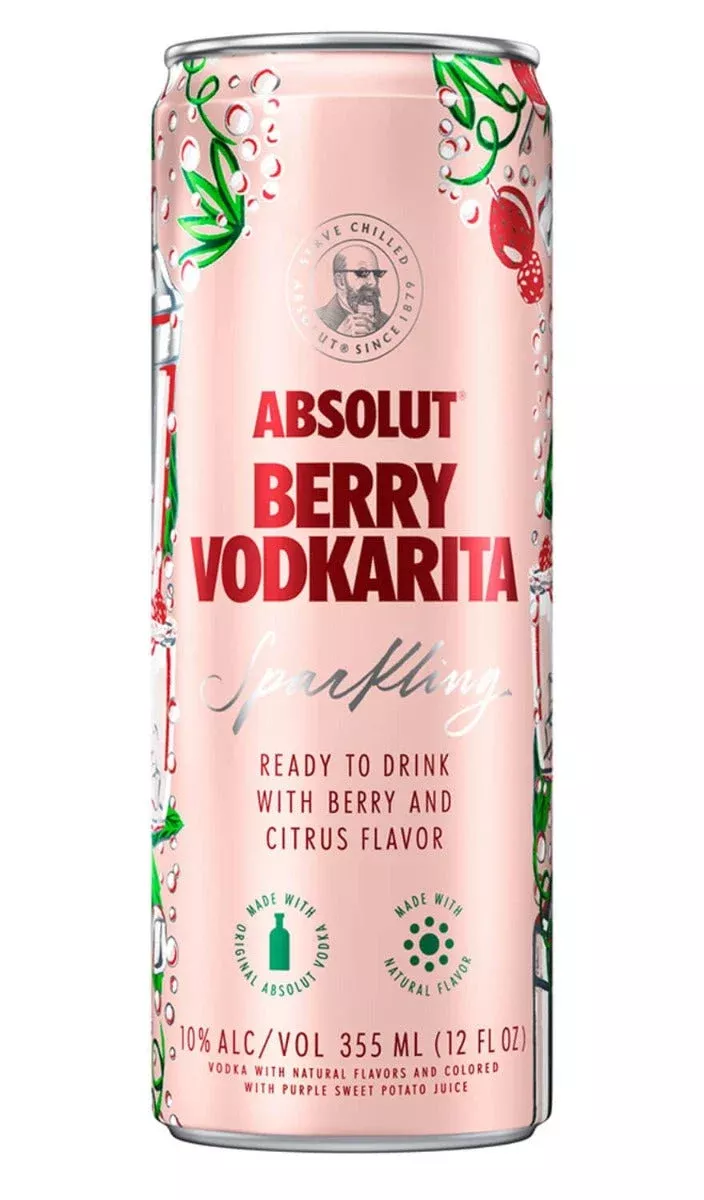 absolut-berry-vodkarita-sparkling-rtd-4x355ml-cans ABSOLUT BERRY VODKARITA SPARKLING RTD 4X355ML CANS