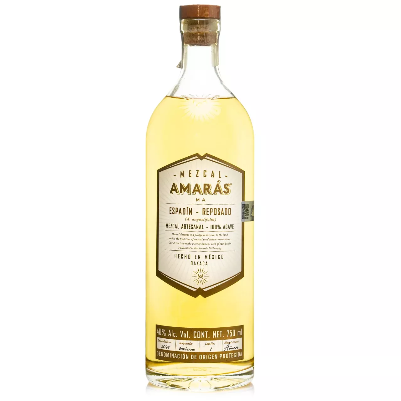 Amaras Espadin Reposado Mezcal