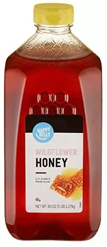 amazon-brand-happy-belly-wildflower-honey-80-ounce-previously-solimo Amazon Brand - Happy Belly Wildflower Honey, 80 ounce (Previously Solimo)