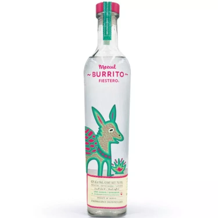 burrito-fiestero-mezcal-artesanal-joven-750ml Burrito Fiestero Mezcal Artesanal Joven 750ml