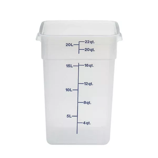 CamSquare Container Translucent 22 qt each