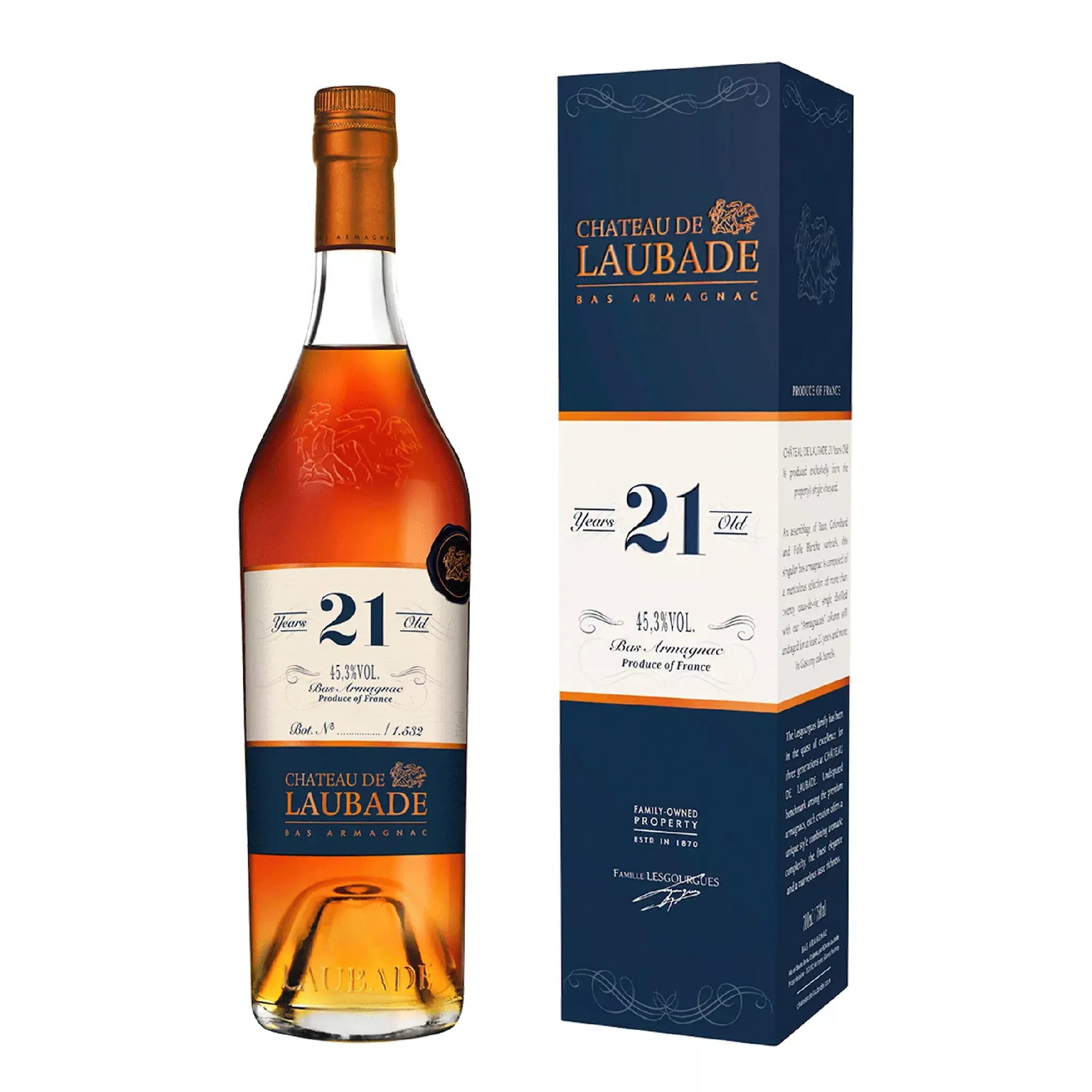chateau-de-laubade-armagnac-21-years-old Chateau De Laubade Armagnac 21 Years Old