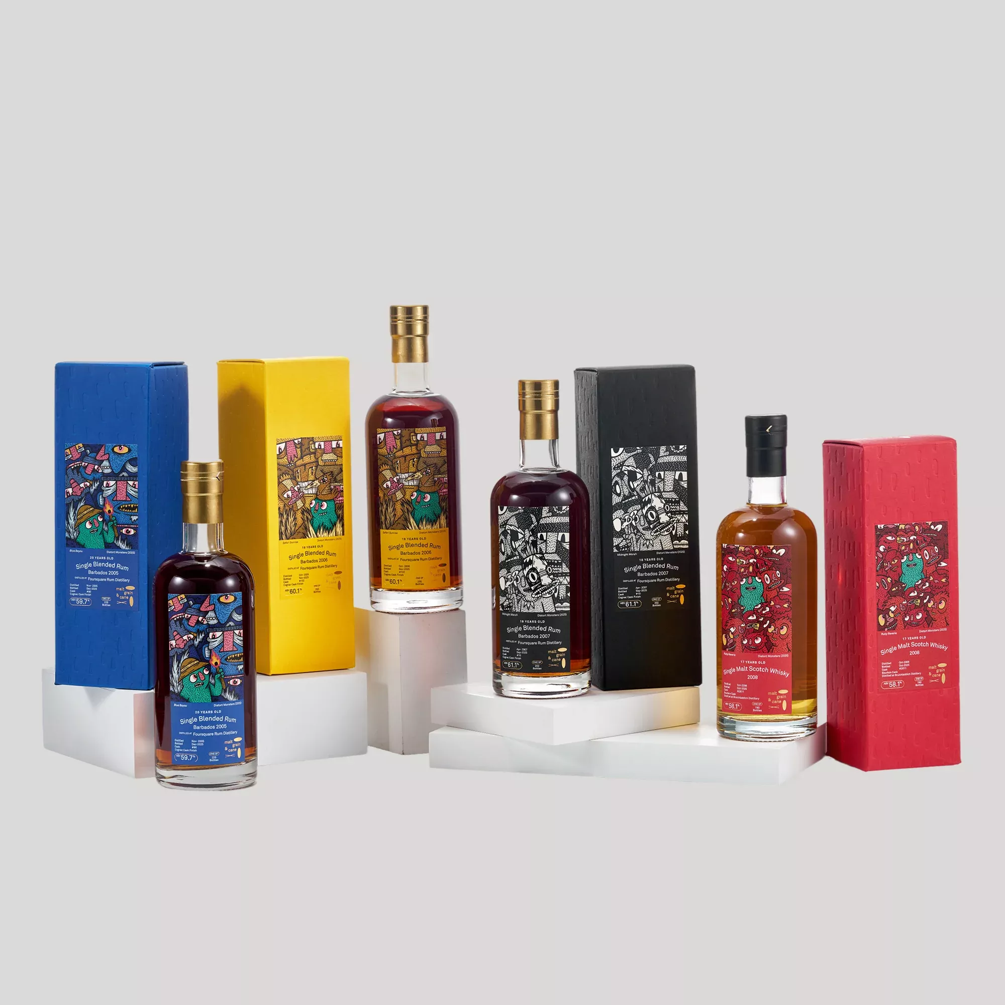 DistortMonsters Super-Fan Bundle - All 4 bottles!