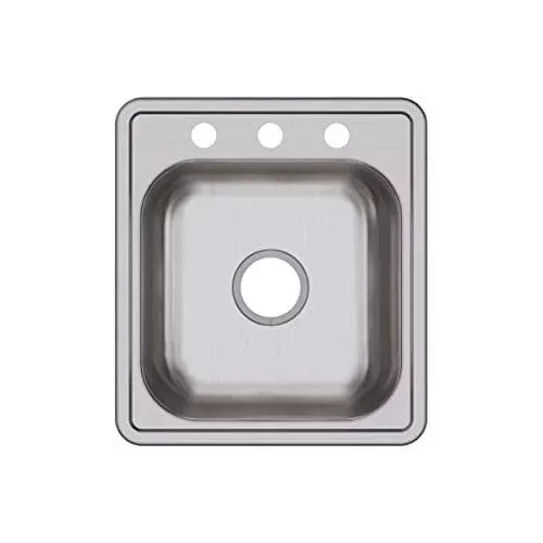 elkay-d117193-dayton-single-bowl-drop-in-stainless-steel-bar-sink Elkay D117193 Dayton Single Bowl Drop-in Stainless Steel Bar Sink