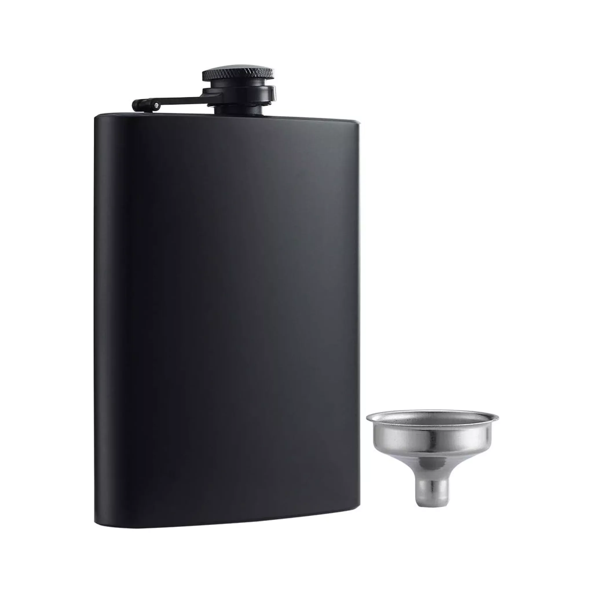 Flask for Liquor Matte 8 Oz Stainless Steel