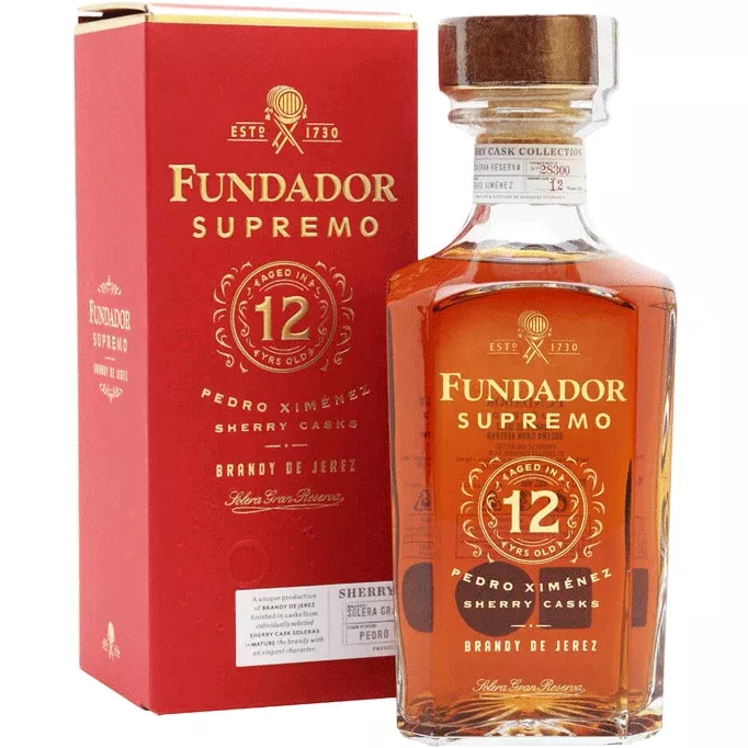 fundador-brandy-de-jerez-supremo-pedro-ximenez-sherry-casks-solera-gran-res-12-y Fundador Brandy De Jerez Supremo Pedro Ximenez Sherry Casks Solera Gran Res 12 Year
