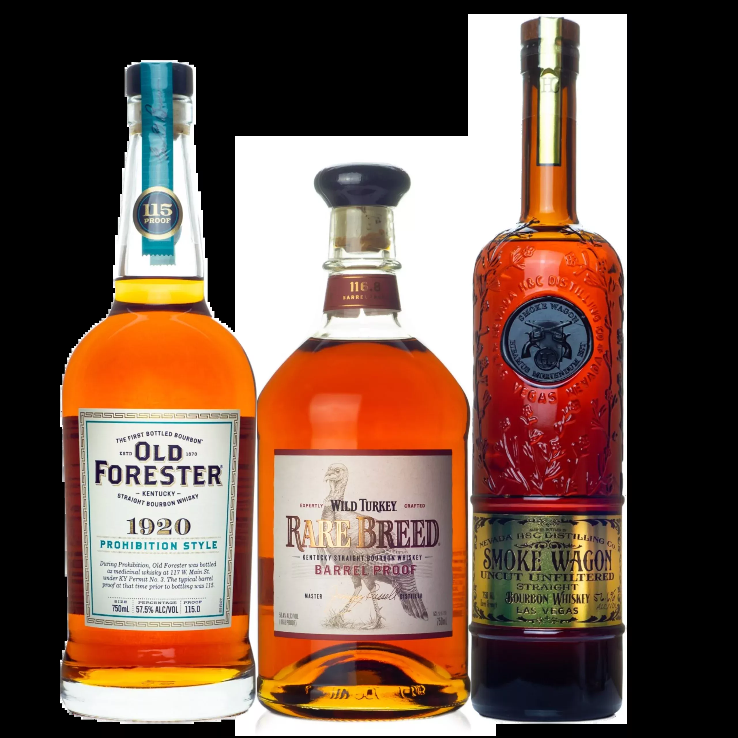 High Proof Bourbon Flight