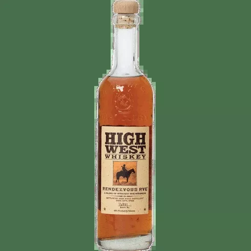 High West Rendezvous Straight Rye Blended Whiskey 750 ml