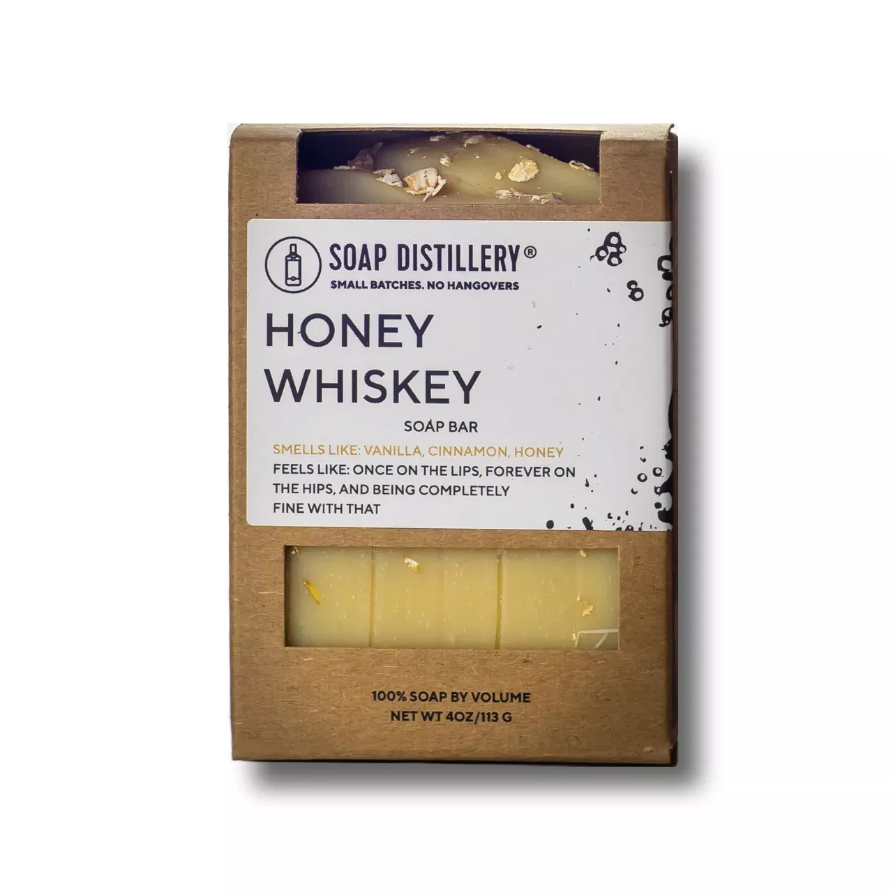 Honey Whiskey Soap Bar
