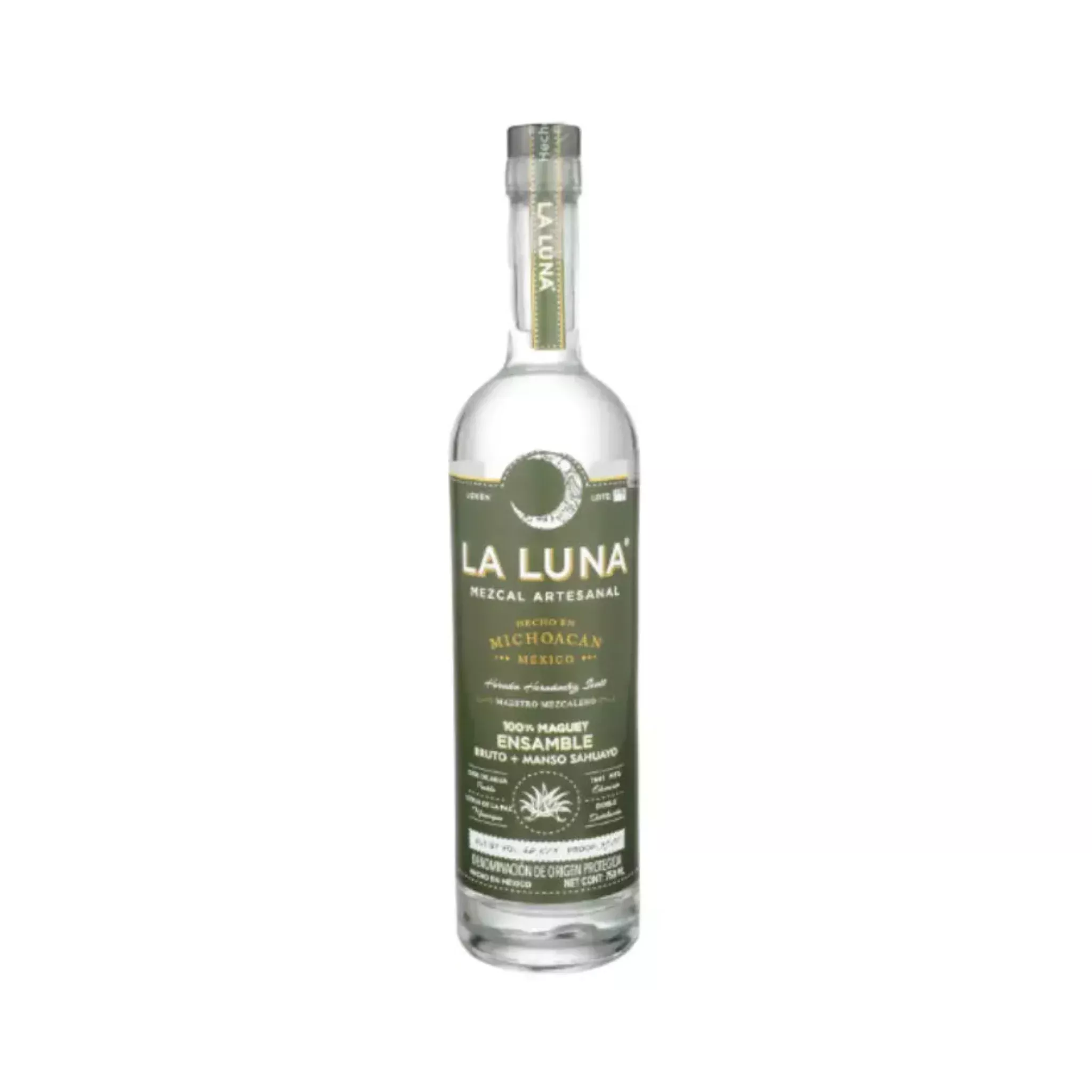 La Luna Mezcal Ensamble Bruto Manso Sahuayo