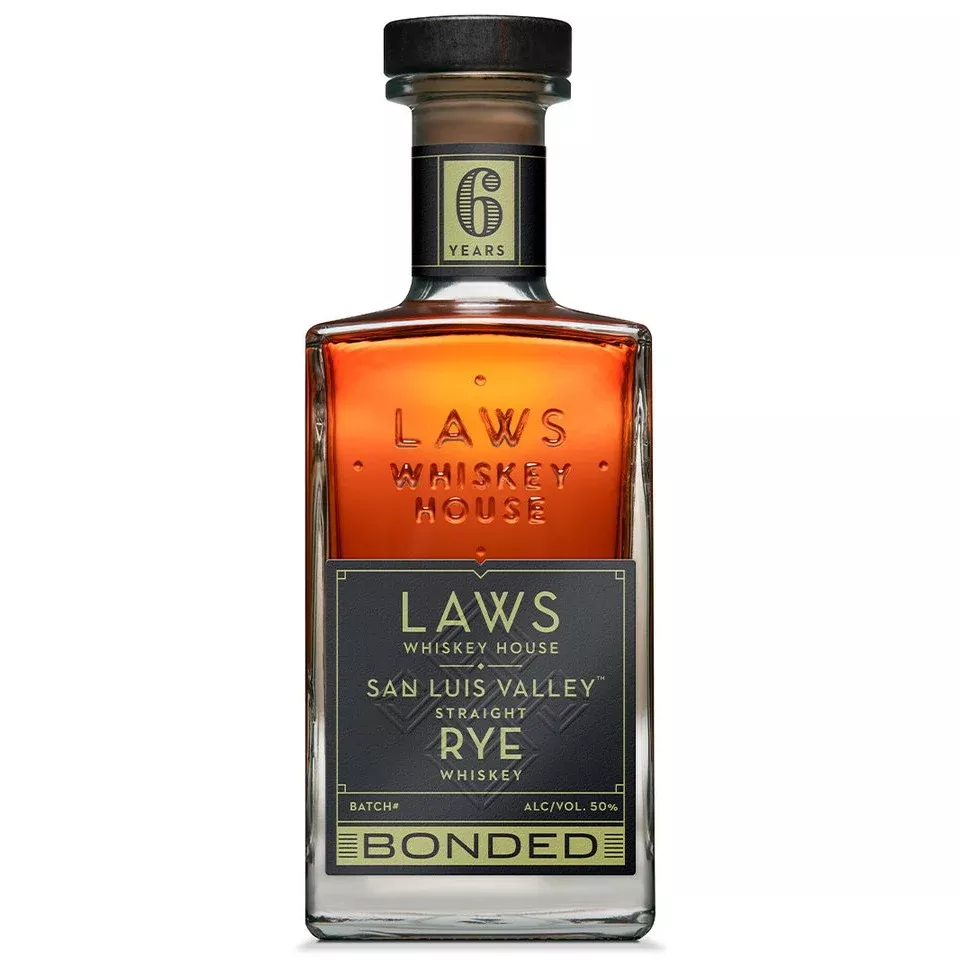 Laws San Luis Valley Straight Rye Bottled In Bond 6 Years