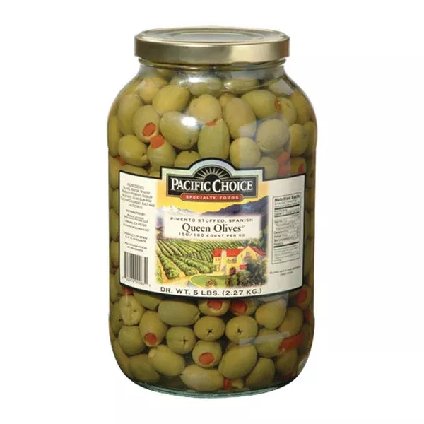 pacific-choice-queen-olive-pimento-150-160-ct-per-kg-1-gal Pacific Choice Queen Olive Pimento 150-160 ct per kg 1 gal