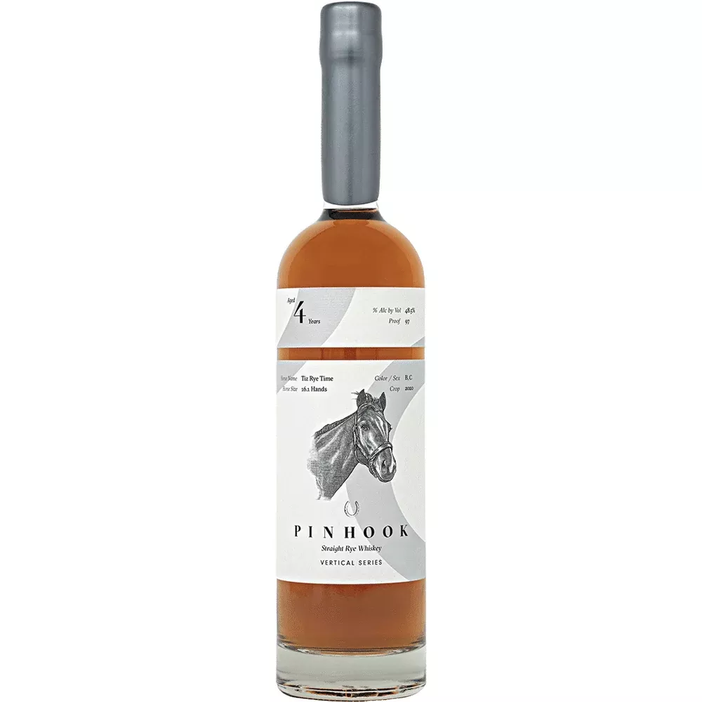 pinhook-4-year-tiz-rye-time-straight-rye-whiskey Pinhook 4 Year Tiz Rye Time Straight Rye Whiskey