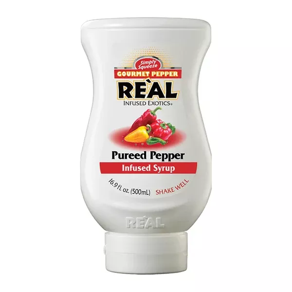 Real Infused Gourmet Pepper Syrup 16.9 oz