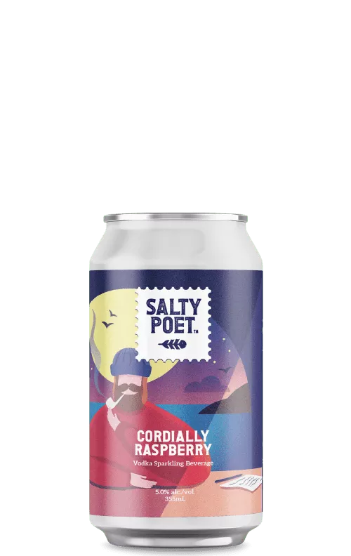 Salty Poet Cordially Raspberry
